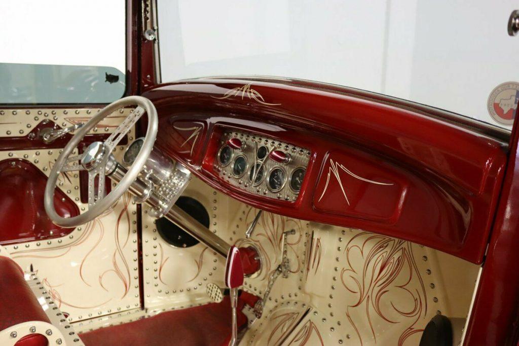 1932 Ford Pickup custom [amazing interior]