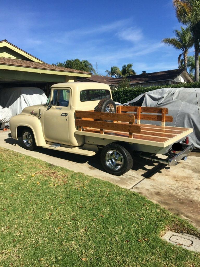 1956 Ford F-100 pickup custom [maintained and garaged]
