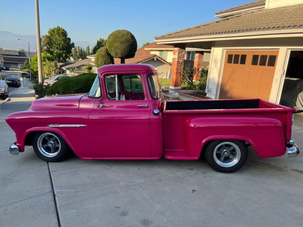 1955 Chevrolet 3100 Pick Up Big Window Disc Automatic Power steering