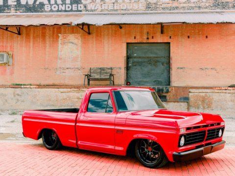 1973 Ford F-100 Custom pickup [supercharged Coyote 5.0L engine!] for sale