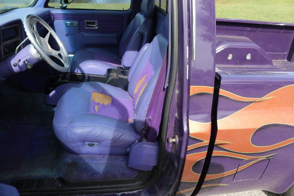 1986 Chevrolet C10 Pickup Purple