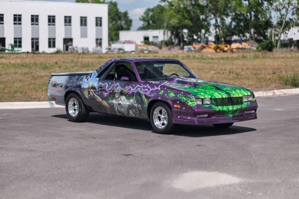 1985 Chevrolet El Camino SS custom truck [Air Brushed by hand]