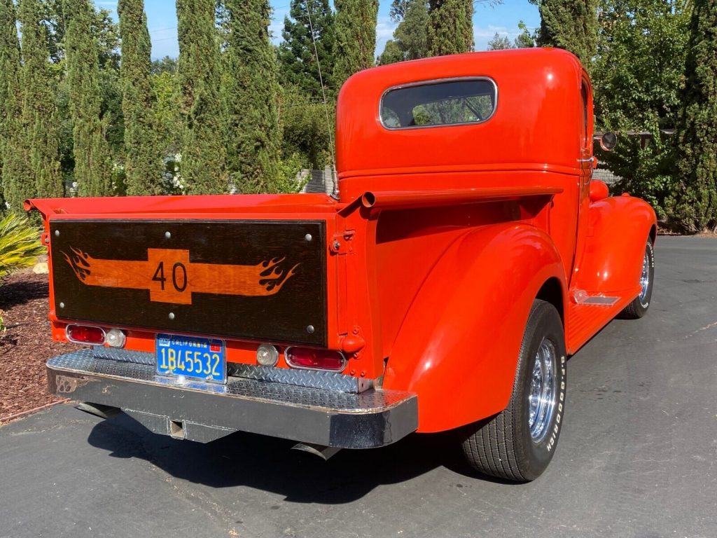 1940 Chevrolet pickup custom [rust free California truck]