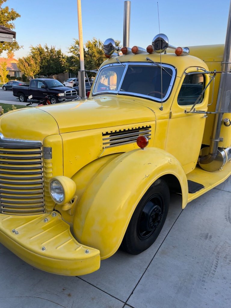 1946 International Harvester custom truck [Bonneville Salt Flats team truck]