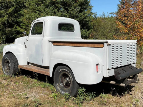 1950 Ford Restomod Pickup, 4×4 Chevy Chassis, V8 Engine, Solid Condition for sale