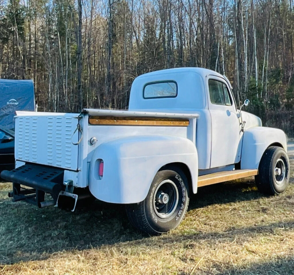 1950 Ford Restomod Pickup, 4×4 Chevy Chassis, V8 Engine, Solid Condition