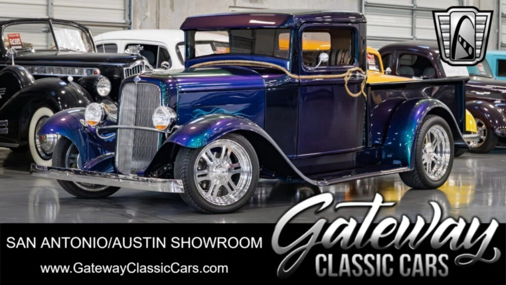 Blue 1933 Ford Pre-War Pickups Pickup 383 CID Stroker V8