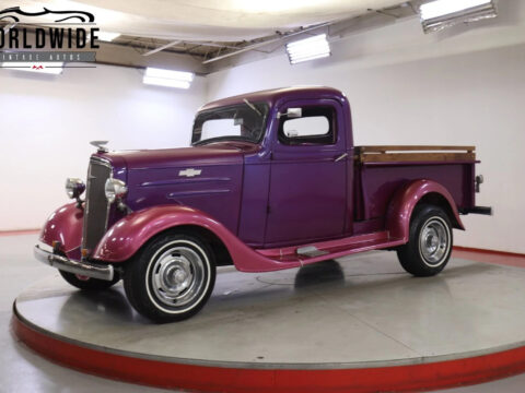 RARE 1936 Chevrolet 1/2 ToN Pickup Truck 355 V8 AUTO Signed BY DALE Earnhardt AnD Others for sale