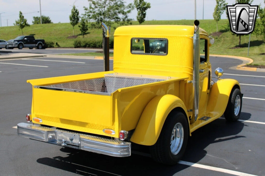 Yellow 1934 Chevrolet 1/2 Ton Pickup 350 CID V8